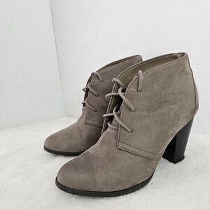 Women's Y Not Ankle Boots Taupe Size 9M